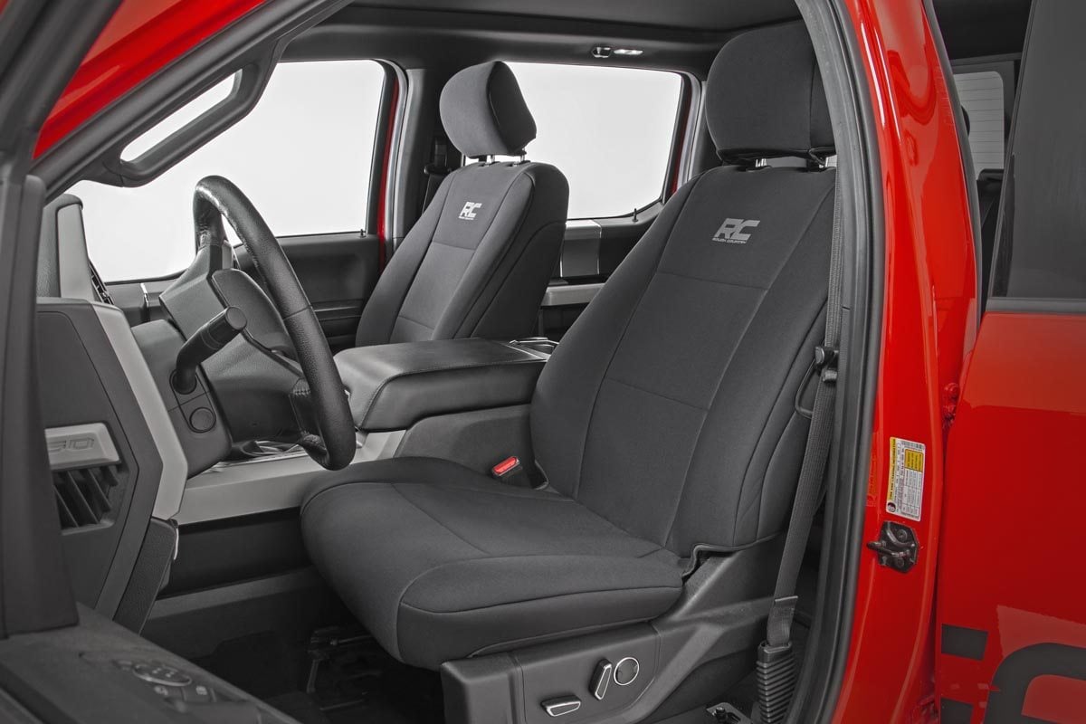 Seat Covers | FR Bucket and RR Bench | Ford F-150/Lightning/F-250/F-350 (15-25) - Image 2