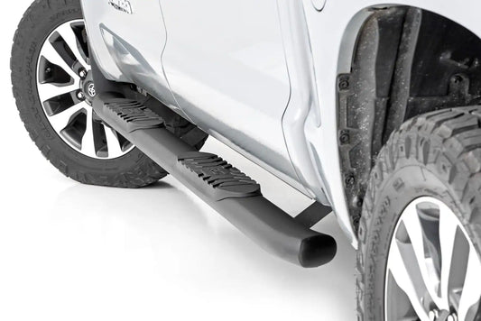 OVAL NERF STEP CREW CAB | BLACK | TOYOTA TUNDRA 2WD/4WD (07-21)