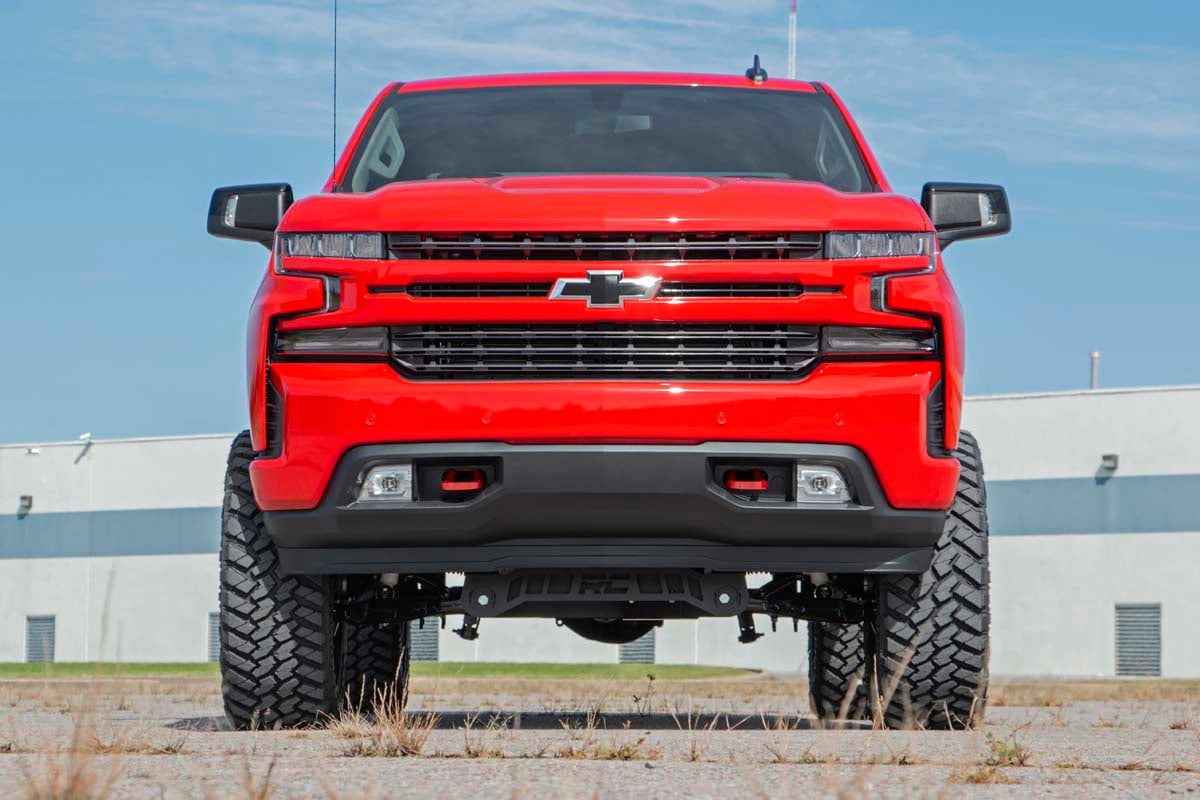 Tow Hooks | Forged | Red | Chevy Silverado 1500 2WD/4WD (2019-2022) - Image 3