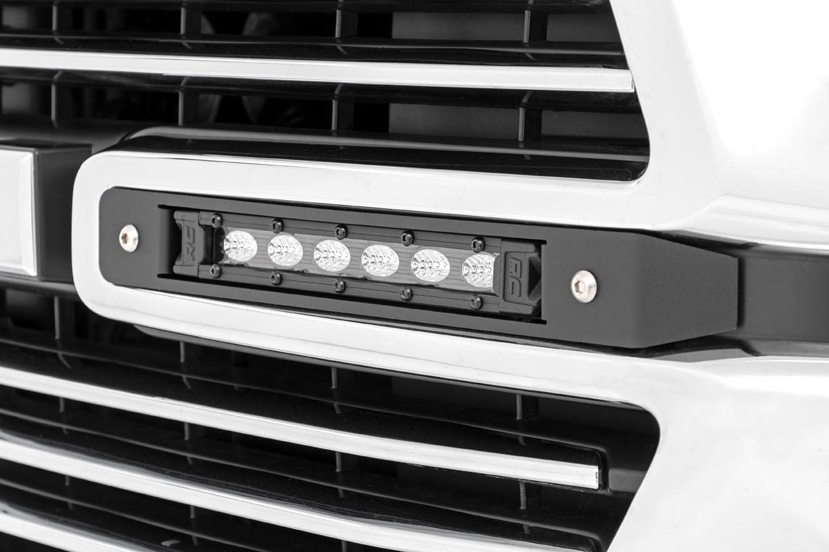 Dual 6in LED Grille Kit | Black Slimline | Ram 1500 2WD/4WD (2019-2024) - Image 3