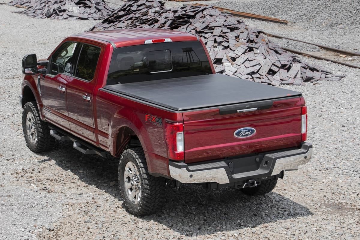 Soft Tri-Fold Bed Cover | 6'10" Bed | Ford F-250/F-350 Super Duty (17-26) - Image 3