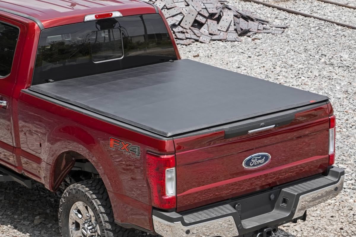 Soft Tri-Fold Bed Cover | 6'10" Bed | Ford F-250/F-350 Super Duty (17-26) - Image 2