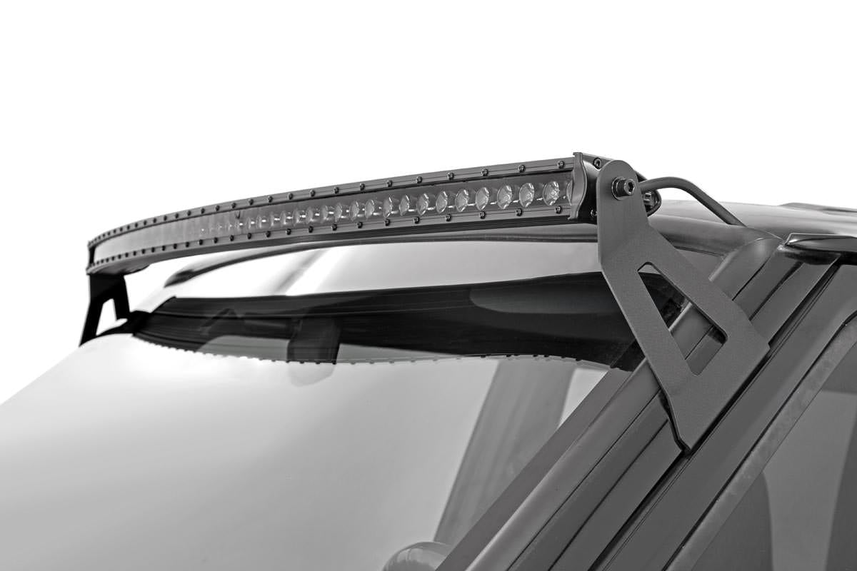 50 Inch Black Series LED Light Bar | Curved | Single Row - Image 5
