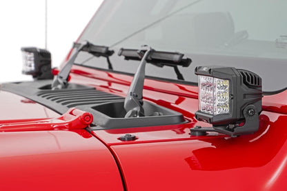 3 Inch Chrome Series LED Lights | Wide Angle Osram | Pair - Image 6
