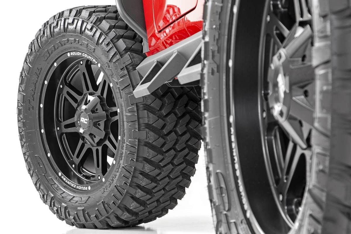 Rough Country 94 Series Wheel | One-Piece | Matte Black | 20x9 | 6x5.5/6x135 | 0mm - Image 4