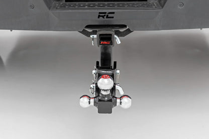 Adjustable Trailer Hitch | 6 Inch Drop | Multi-Ball Mount | Fits 2 Inch Receiver - Image 2