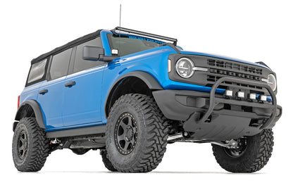 LED Light Kit | Upper Windshield | 40" Black Single Row | Ford Bronco (21-26) - Image 3