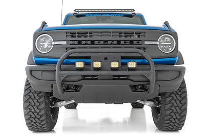 Nudge Bar | 20 Inch Black Single Row LED | Ford Bronco 4WD (2021-2026) - Image 3