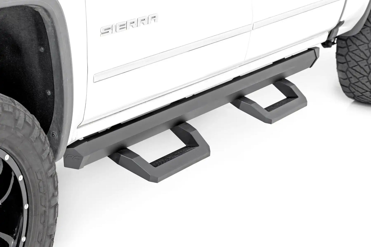 SR2 ADJUSTABLE ALUMINUM STEPS CREW CAB | CHEVY/GMC 1500/2500HD/3500HD (07-18)