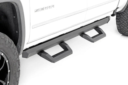 SR2 ADJUSTABLE ALUMINUM STEPS CREW CAB | CHEVY/GMC 1500/2500HD/3500HD (07-18)