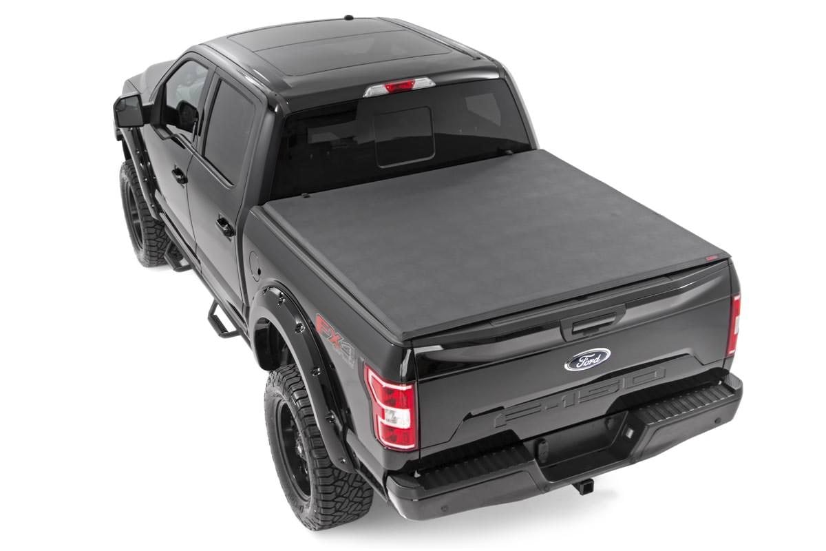 Soft Tri-Fold Bed Cover | 5'7" Bed | Ford F-150 (21-26)/F-150 Lightning (22-26) - Image 2