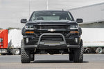 BLACK LED BULL BAR CHEVY/GMC 1500 TRUCK & SUV (07-20)