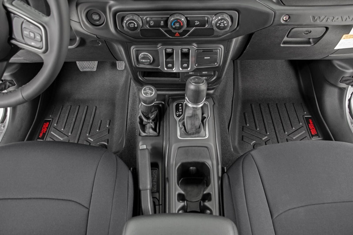 Floor Mats | FR | 2 Door | Jeep Gladiator JT (20-24)/Wrangler JL (18-24)/Wrangler Unlimited (18-24) - Image 2