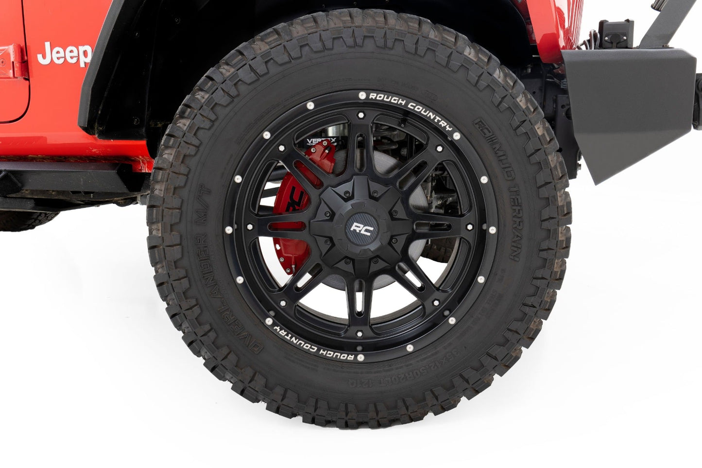 Caliper Covers | Front and Rear | Red | Sport | Jeep Gladiator JT/Wrangler JL (18-26) - Image 4