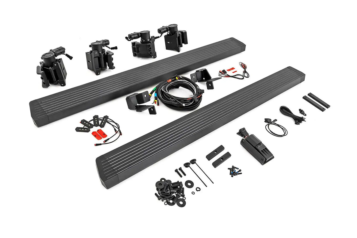 POWER RUNNING BOARDS LIGHTED | 2 DOOR | JEEP WRANGLER JL (18-23)