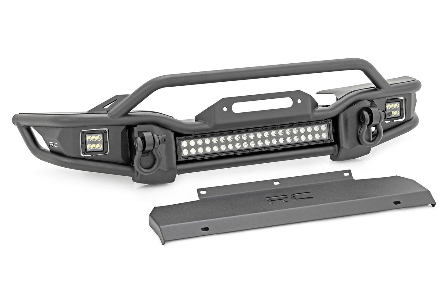Front Winch Bumper | Tubular | Skid Plate | Jeep Gladiator JT/Wrangler JK & JL/Wrangler Unlimited - Image 2