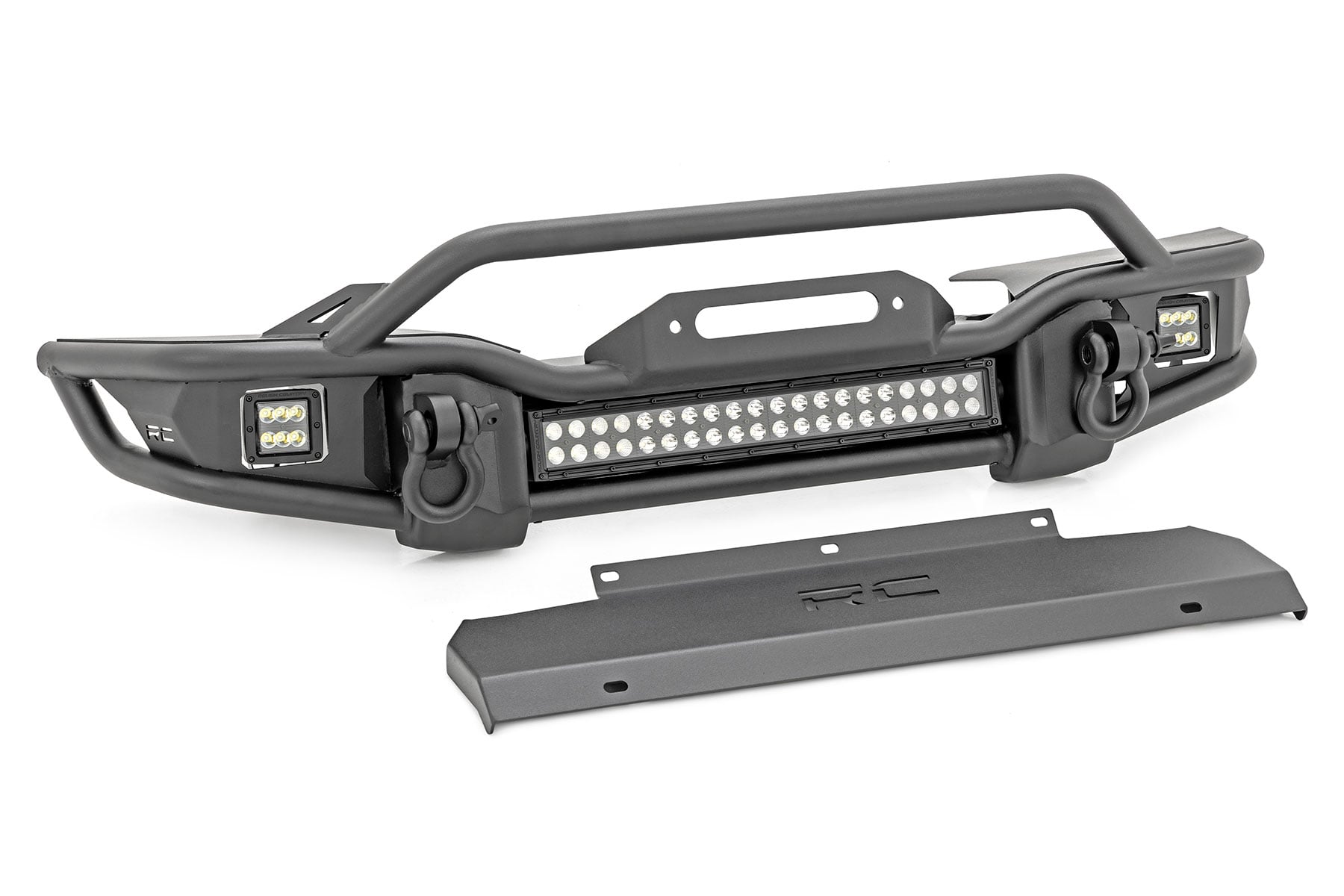 Front Winch Bumper | Tubular | Skid Plate | Jeep Gladiator JT/Wrangler JK & JL/Wrangler Unlimited - Image 2