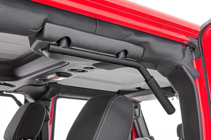 Grab Handles | Steel | FR & RR | Black | Jeep Wrangler JK/Wrangler Unlimited (07-18) - Image 4