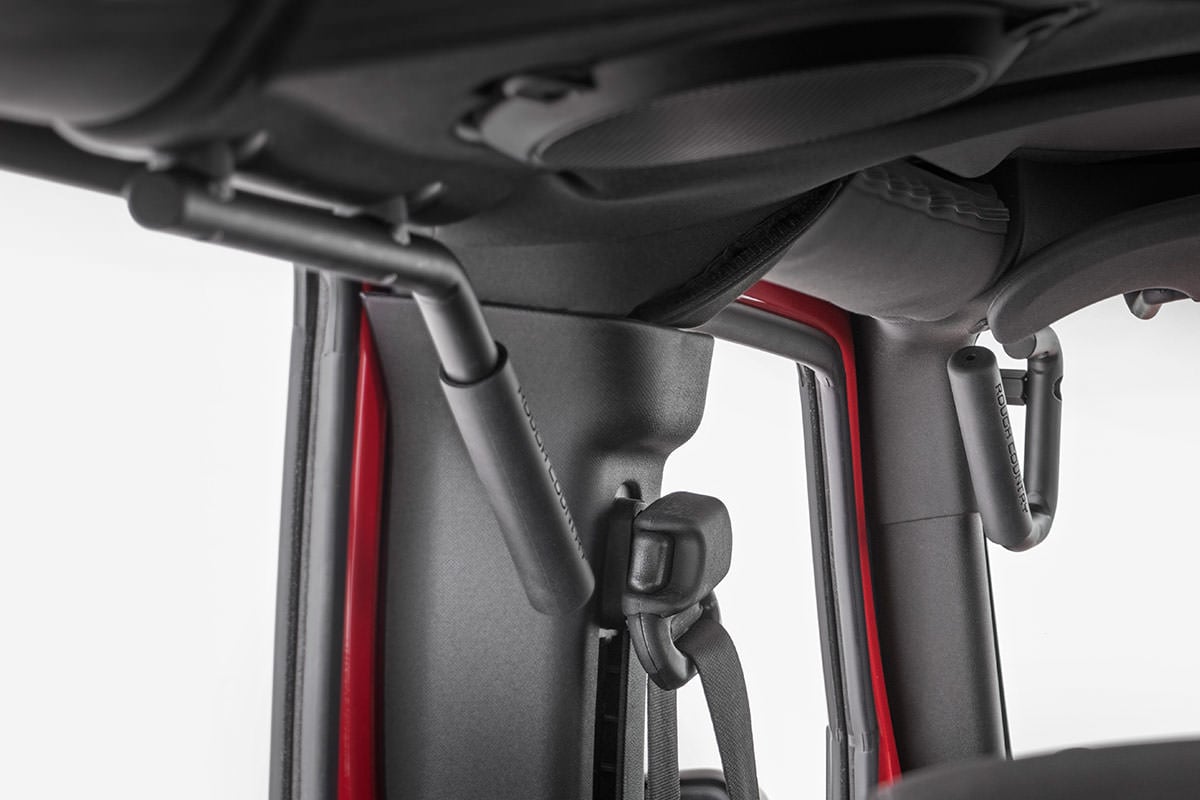 Grab Handles | Steel | FR & RR | Black | Jeep Wrangler JK/Wrangler Unlimited (07-18) - Image 5