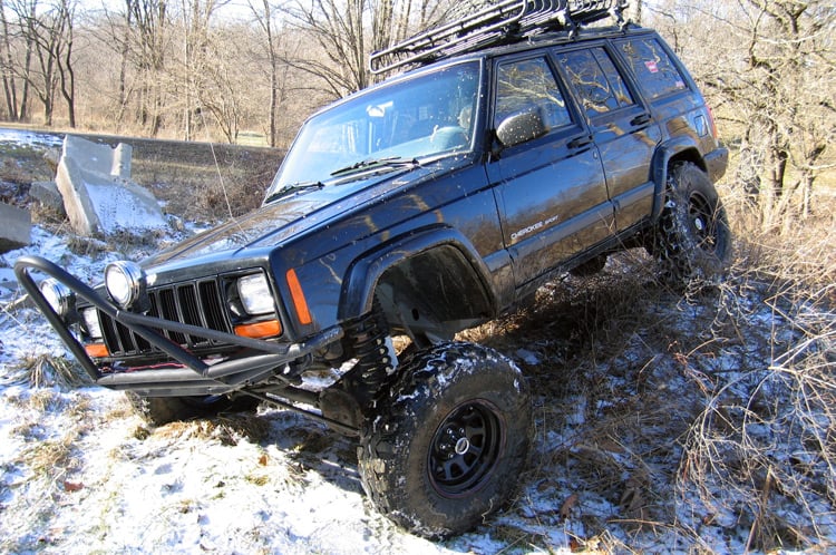 4.5 Inch Lift Kit | RR Springs | X-Series | Jeep Cherokee XJ 2WD/4WD (84-01) - Image 2