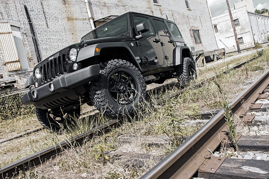 2.5 Inch Lift Kit | Coils | Jeep Wrangler Unlimited 2WD/4WD (2007-2018) - Image 4