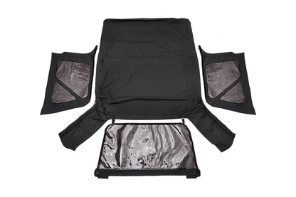Soft Top | Replacement | Black | Full Doors | Jeep Wrangler TJ 4WD (97-06) - Image 2