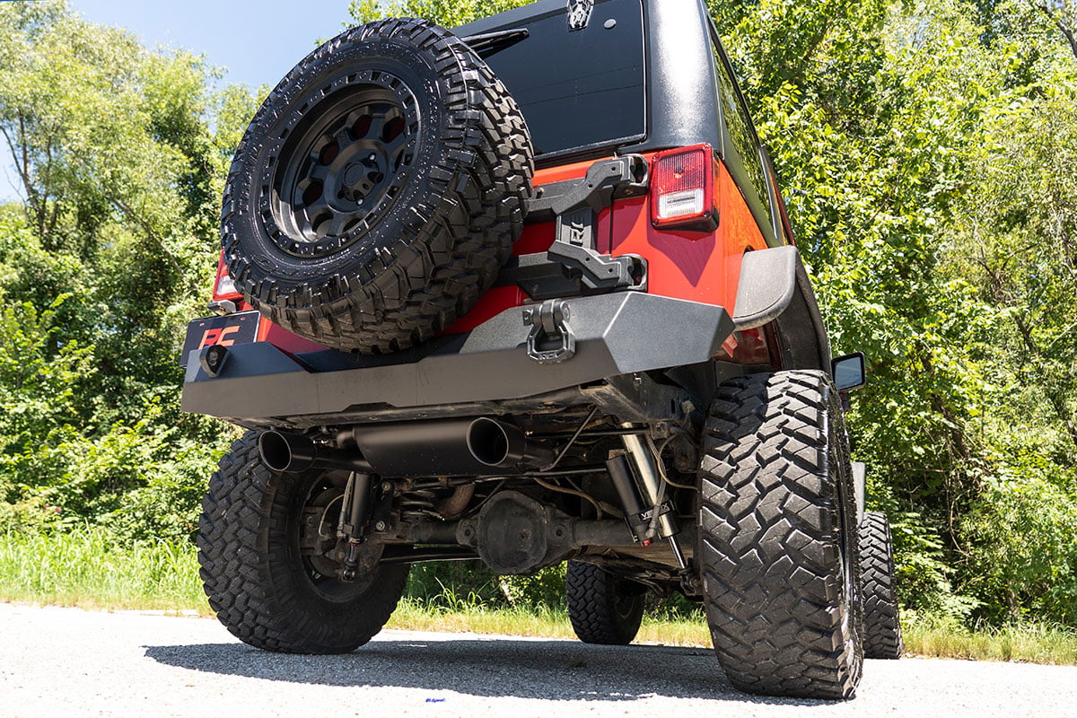 Performance Exhaust | Dual Outlet | Jeep Wrangler JK/Wrangler Unlimited (07-18) - Image 4