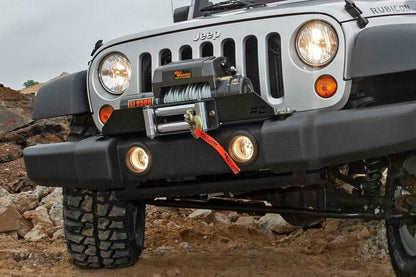 Winch Mount Plate | Factory Bmpr | D-Rings | Jeep Wrangler JK/Wrangler Unlimited (07-18) - Image 2
