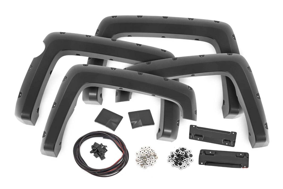Pocket Fender Flares | 5'9" Bed | GBA Black | Chevy Silverado 1500 (14-18 & Classic) - Image 2