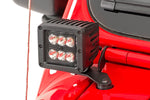 LED Light Kit | Hinge Mount | 2" Black Pair | Jeep Gladiator JT/Wrangler JL (18-26) - Image 2