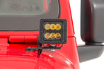 LED Light Kit | Hinge Mount | 2" Black Pair | Jeep Gladiator JT/Wrangler JL (18-26) - Image 3