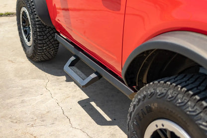 SR2 ADJUSTABLE ALUMINUM STEP FORD BRONCO (2 DOOR) 4WD (2021-2023)