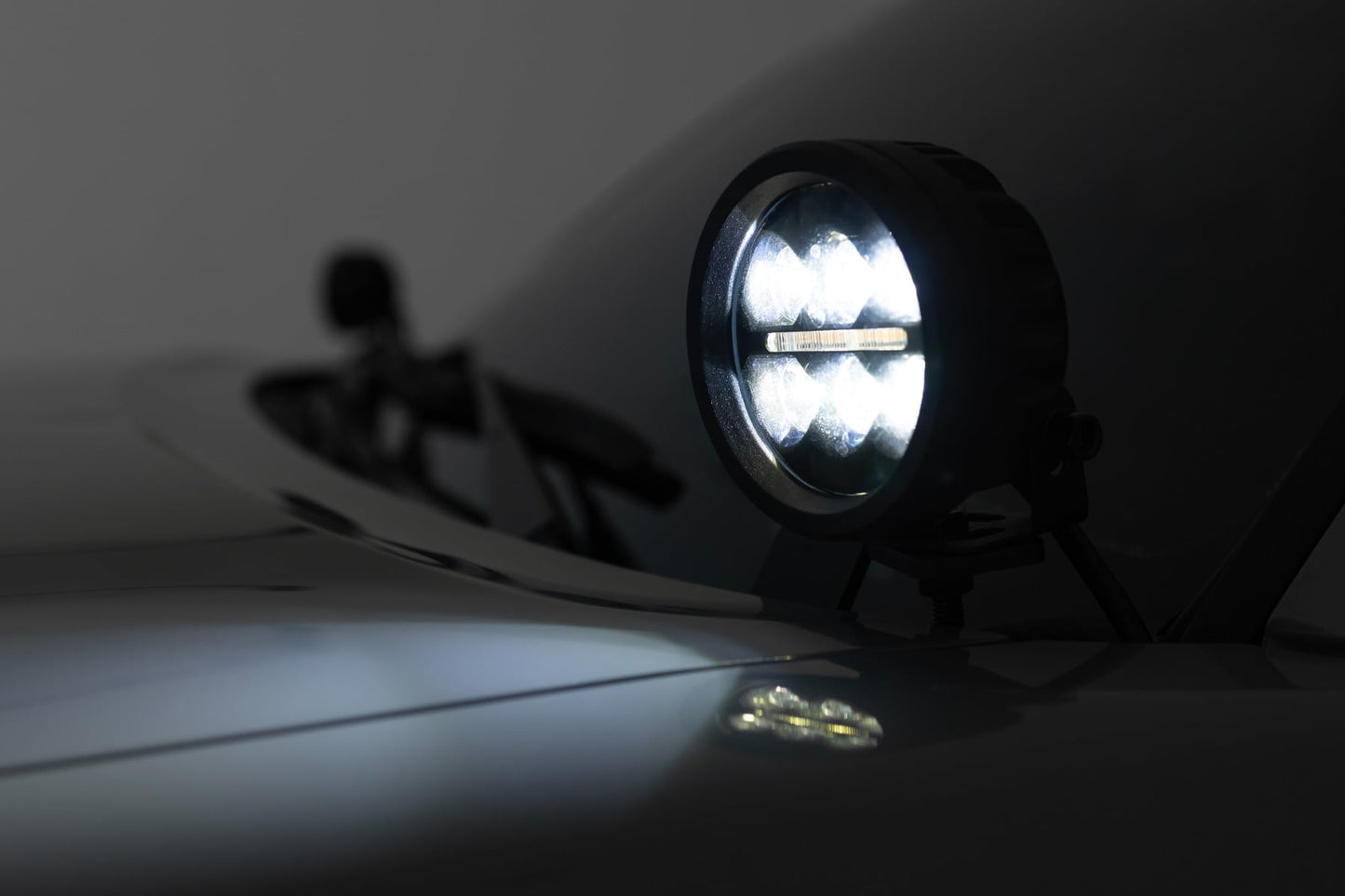 LED Light Kit | Ditch Mount | 2" Black Pair | Flood | Toyota Tacoma (16-23) - Image 6