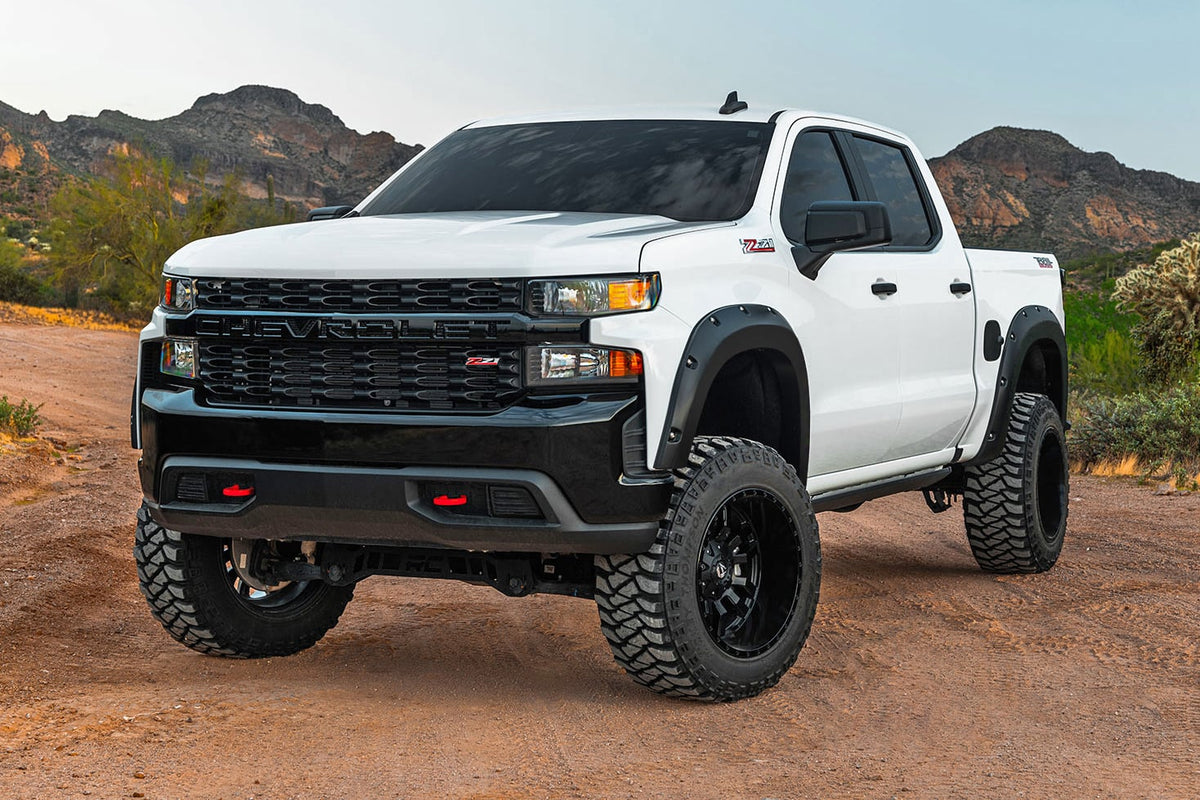 Pocket Fender Flares | GAN Silver Ice Metallic | Chevy Silverado 1500 (22-26) - Image 5