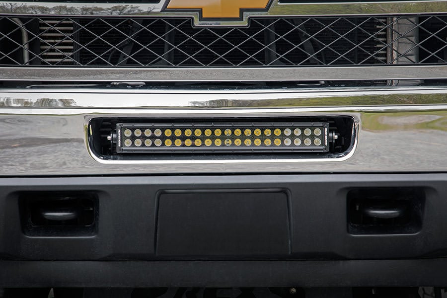 LED Light Mount | Bumper | 20" | Chevy Silverado 2500 HD 4WD (2011-2014) - Image 4