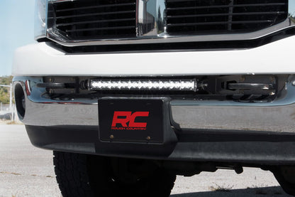 LED Light Kit | Bumper Mount | 20" Black Single Row | White DRL | Ram 2500 (03-18)/3500 (03-18) - Image 2