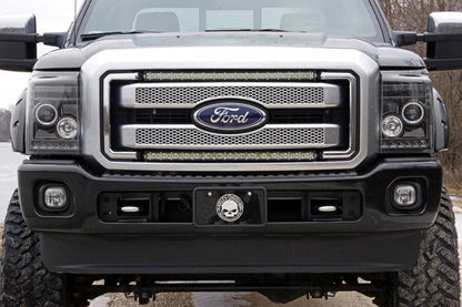 LED Light Kit | Grill | 30" Black Single Row | White DRL | Ford F-250/F-350 Super Duty (11-16) - Image 2
