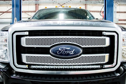 LED Light Kit | Grill | 30" Black Single Row | White DRL | Ford F-250/F-350 Super Duty (11-16) - Image 3