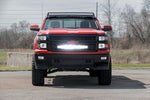 LED Light Kit | Behind Grille Mount | 30" Black Dual Row | White DRL | Chevy Silverado 1500 (14-15) - Image 6