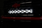LED Light Kit | Behind Grille Mount | 30" Black Dual Row | White DRL | Chevy Silverado 1500 (14-15) - Image 2