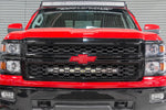 LED Light Kit | Behind Grille Mount | 30" Black Dual Row | White DRL | Chevy Silverado 1500 (14-15) - Image 5