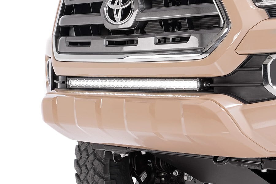 LED Light Kit | Lower Grille Mount | 30" Black Single Row | Toyota Tacoma (16-23) - Image 2
