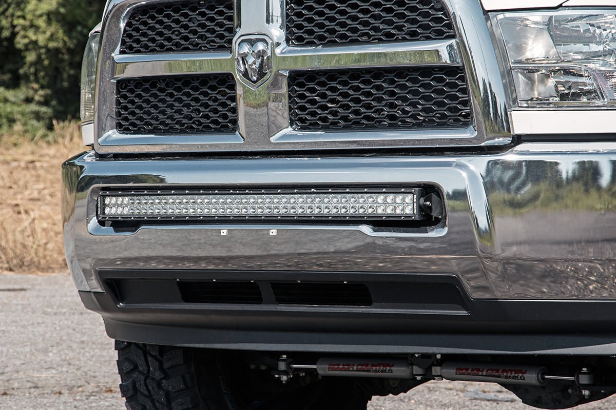 LED Light Kit | Bumper Mount | 40" Black Dual Row | Ram 2500/3500 4WD (11-18) - Image 2