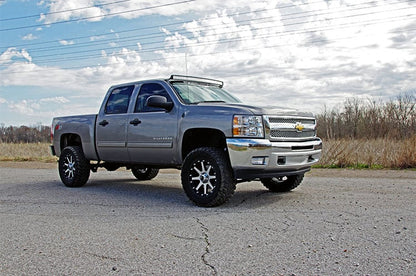 LED Light Mount | Upper Windshield | 50" Curved | Chevy/GMC 1500/1500 SUV/2500HD/3500HD (07-14) - Image 5