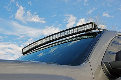 LED Light Mount | Upper Windshield | 50" Curved | Chevy/GMC 1500/1500 SUV/2500HD/3500HD (07-14) - Image 2
