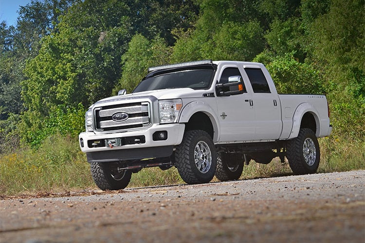 LED Light Mount | Upper Windshield | 54" Curved | Ford F-250/F-350 Super Duty (99-16) - Image 4