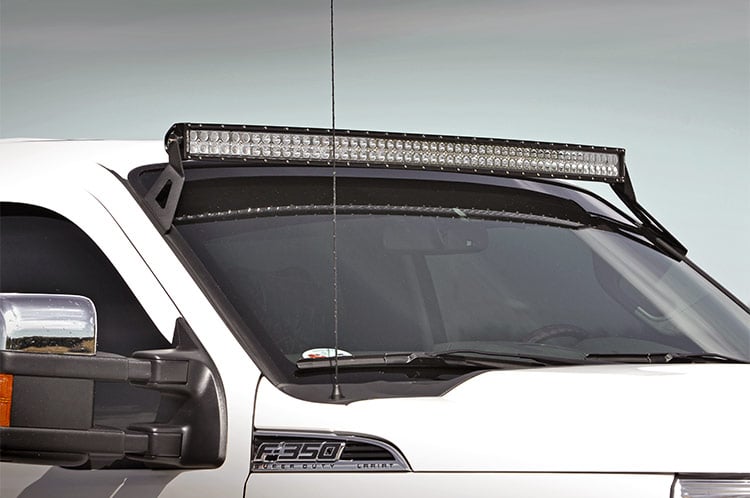 LED Light Mount | Upper Windshield | 54" Curved | Ford F-250/F-350 Super Duty (99-16) - Image 3