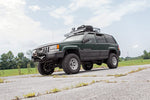 LED Light Mount | Upper Windshield | 50" Curved | Jeep Grand Cherokee ZJ (93-98) - Image 4