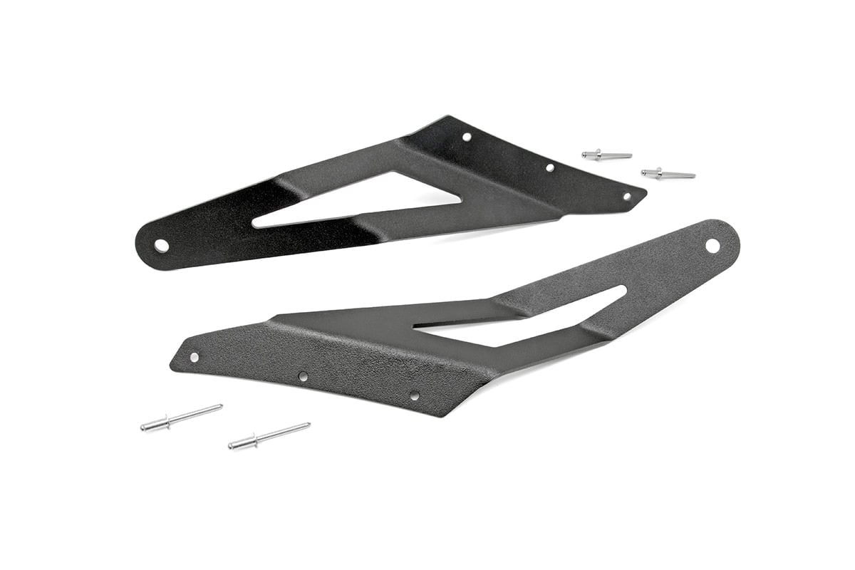 LED Light Mounts | Upper Windshield | 54" Curved | Ram 2500/3500 (03-10) - Image 2