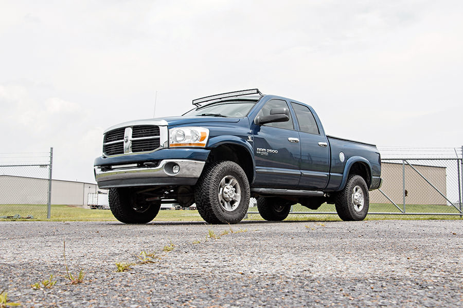 LED Light Mounts | Upper Windshield | 54" Curved | Ram 2500/3500 (03-10) - Image 3